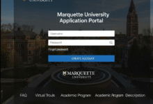 Marquette University Application Portal