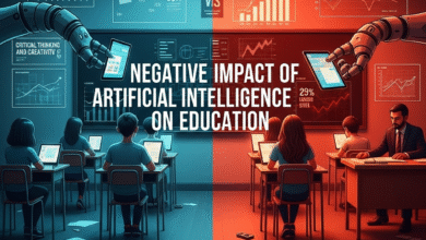 Negative Impact of Artificial Intelligence on Education