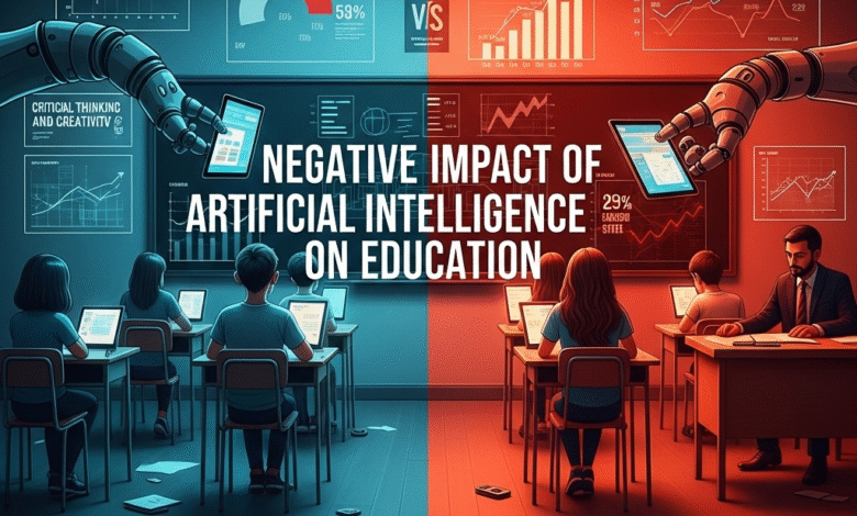 Negative Impact of Artificial Intelligence on Education